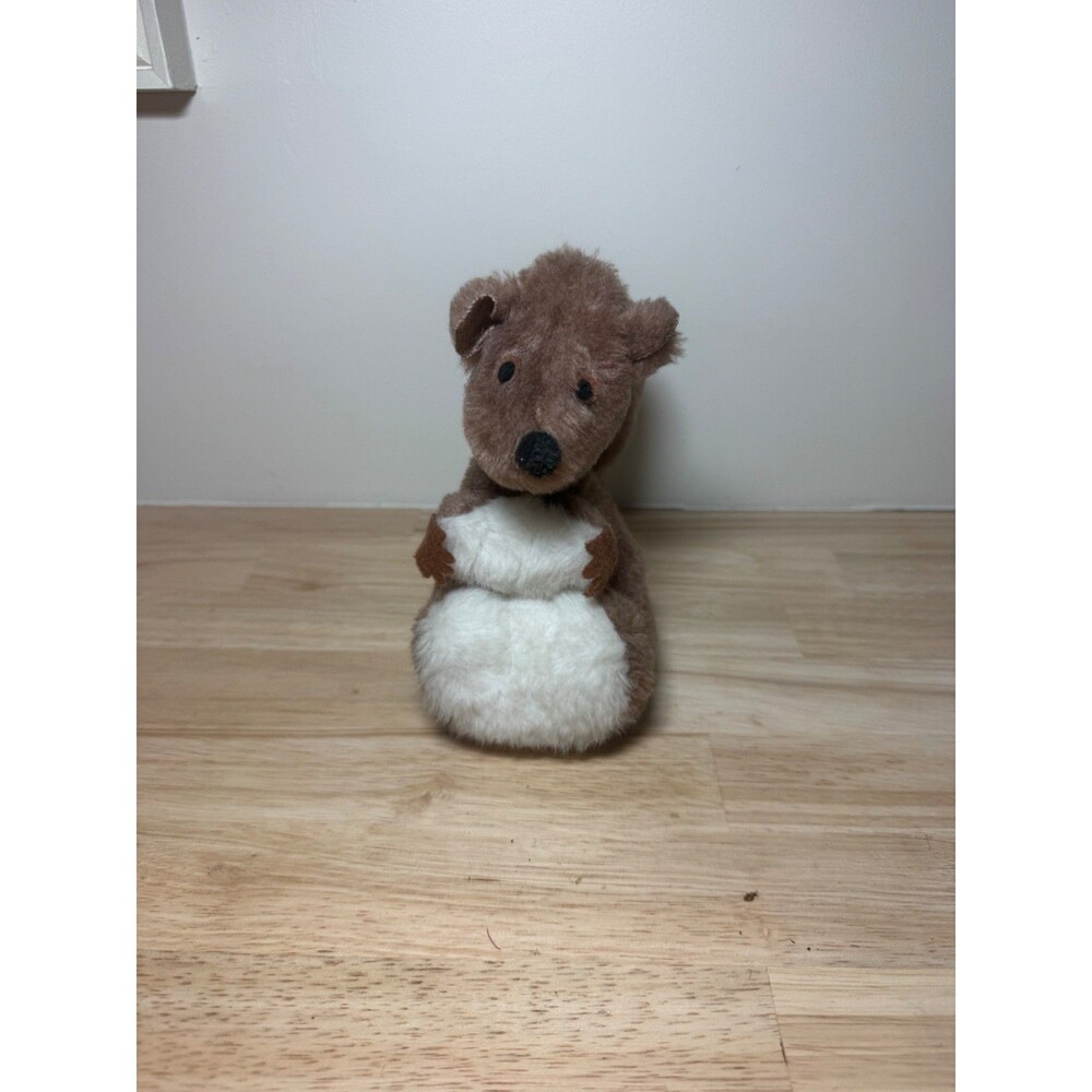 Vintage 1976 C.M. Paula Company Weighted NUTSY Stuffed Animal SQUIRREL